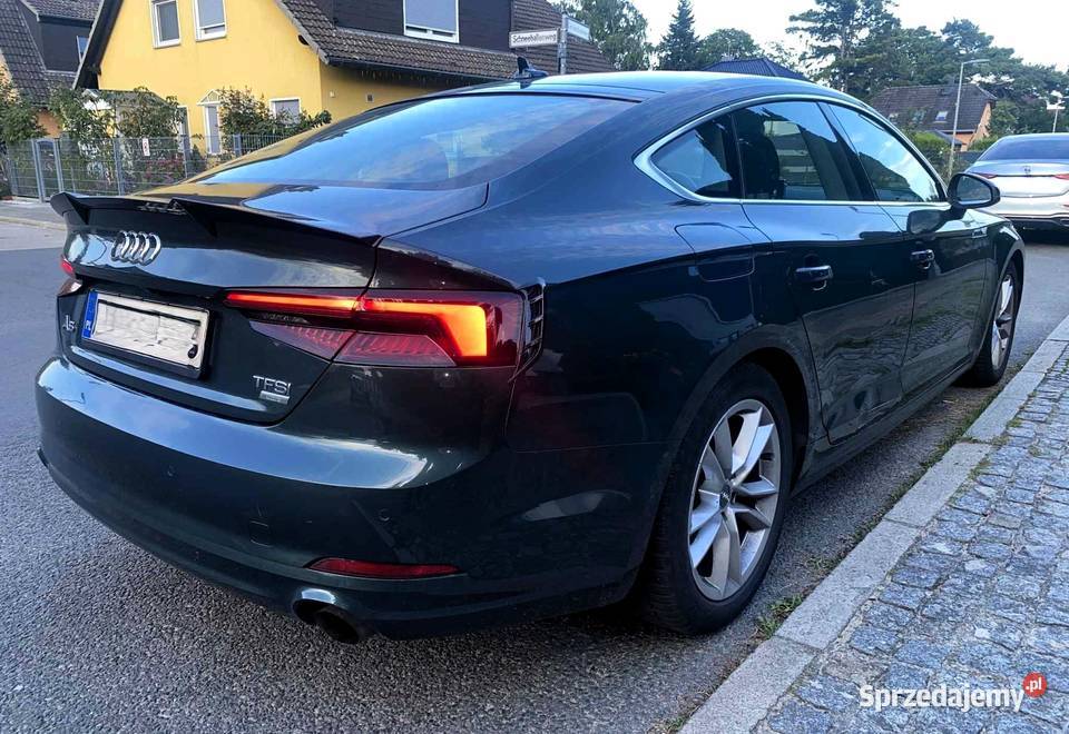 Audi A5 20 TFSI Ultra Sportback Sport 200KM A5 lubuskie Nowa Sól