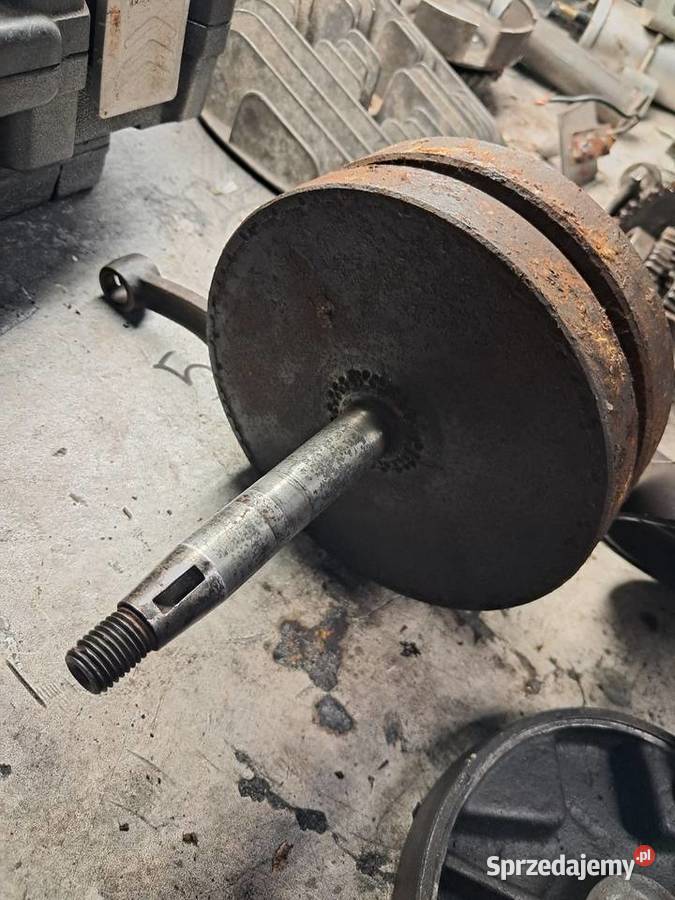 Wsk wfm 125 wał wały korbowód czop nie silnik Żarnowa