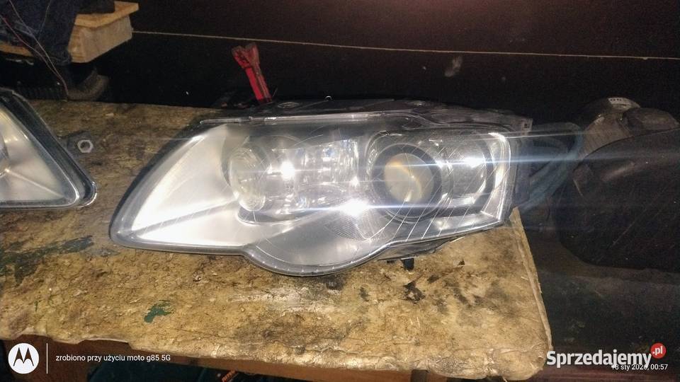 Reflektory przednie biksenon Xenon skrętny Lubin