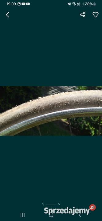 Rower damka kola 28 śląskie