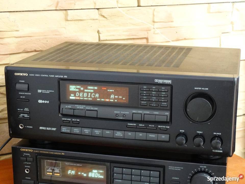 Amplituner Onkyo TXSV525R mocny i sprawnyWYSYŁKA podkarpackie Jasło