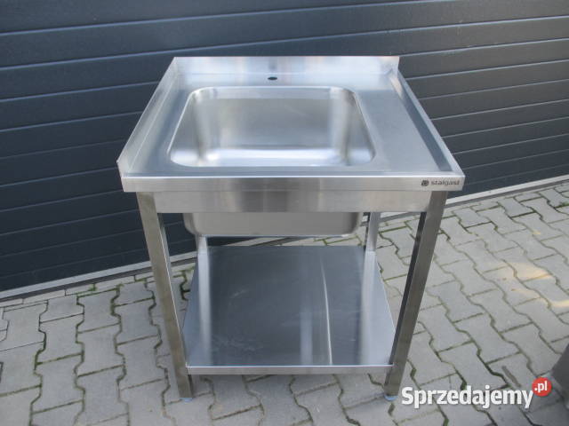 Zlew Gastronomiczny 1 Komorowy Z Półką 757090 Ostrów Wielkopolski