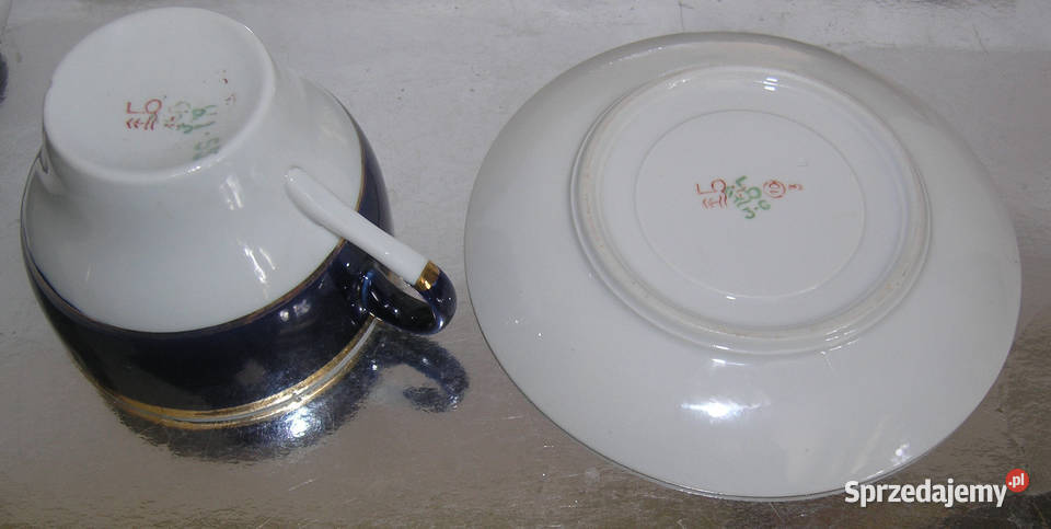 filiżanka kobaltowy pasDd Bartków