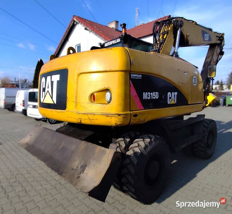 Koparka kołowa Caterpillar M315D Rok produkcji 2008 Czapury sprzedam