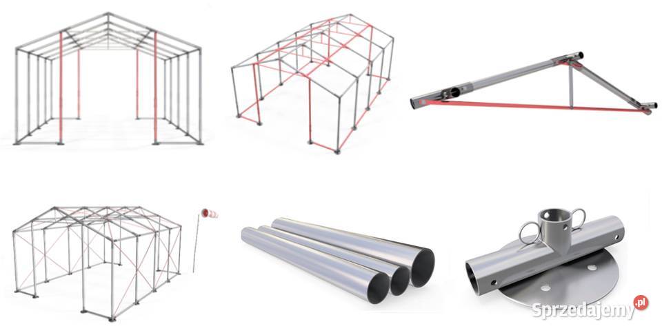 4x8x25m Namiot ogrodowy imprezowy festynowy Biała Podlaska sprzedam