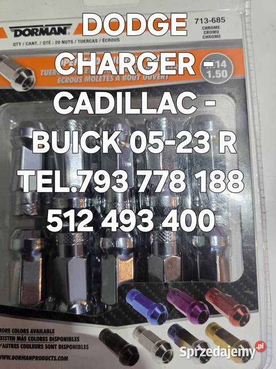 NAKRETKI DO KÓL DODGE CHARGERCADILLACBUICK 05 23 Kawnice