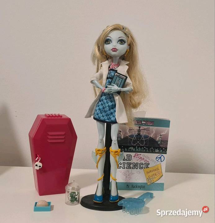 Lalka Lagoona Monster High Mad Science w kolorze Wojnowce