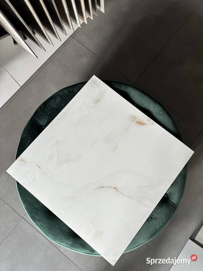 Płytka gresowa ONYX BLANCO POLER LOGAN SNOW Opoczno
