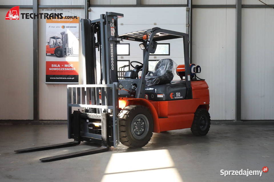 Wózek widłowy 5 Ton GOODSENSE FD50 NOWY chiński Elbląg