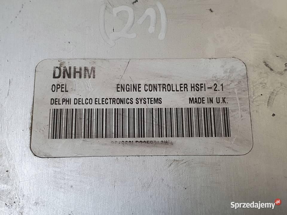 STEROWNIK SILNIKA Opel Astra II G 16 8V komputer Chełm