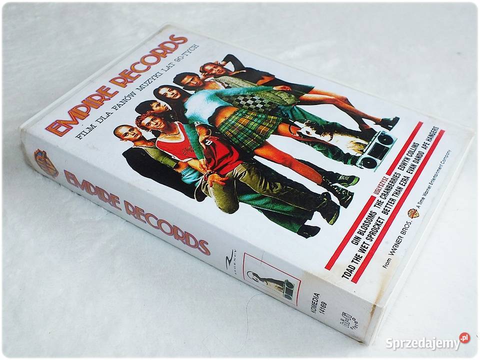 Kaseta VHS Empire Records Film na Video ORYGINAŁ Żary sprzedam