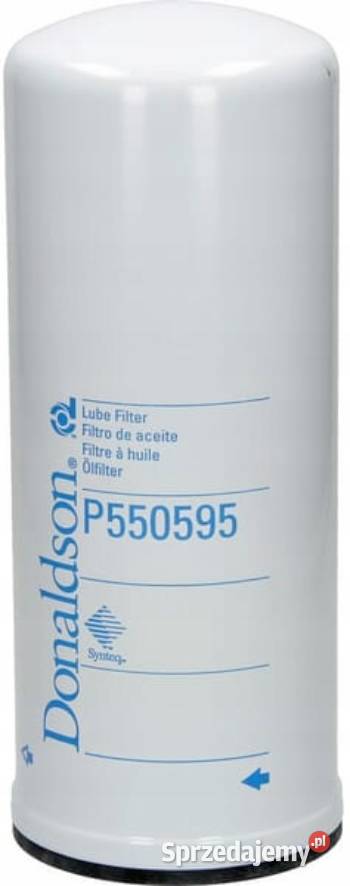 Filtr oleju P550595 Donaldson Rzędziany