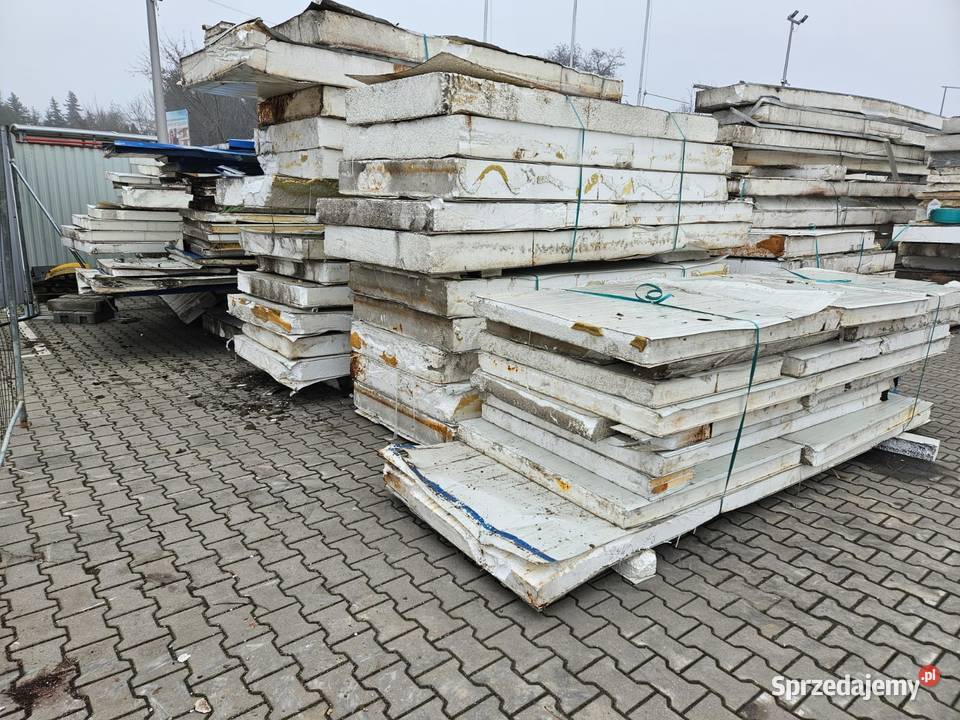 Płyty warstwowe ścienne i dachowe z rozbiórki Dom i Ogród Warszawa sprzedam