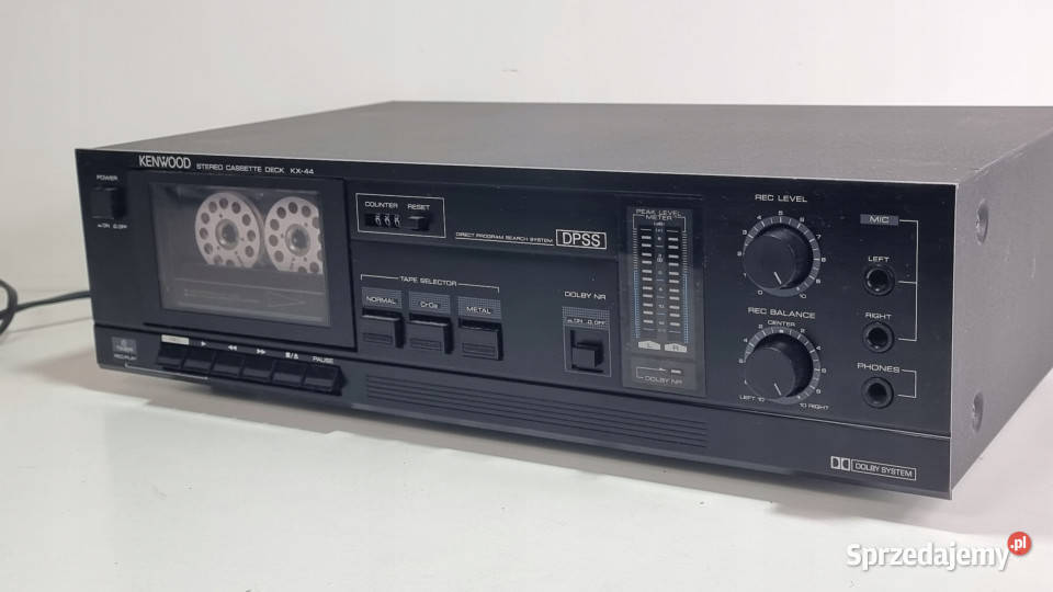 Kenwood KX 44 KX44 magnetofon cassette deck Międzychód
