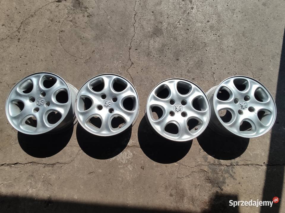 Felgi aluminiowe Peugeot 15 6Jx15CH418 Oryginał Radom sprzedam