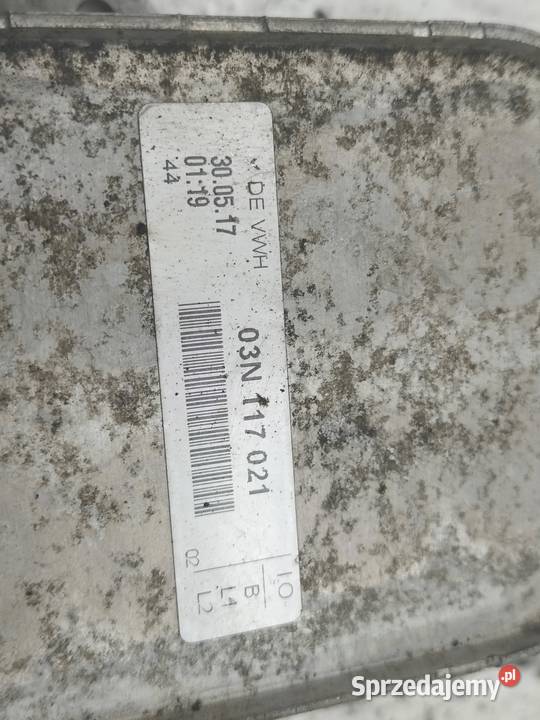 CHŁODNICA OLEJU 03N117021 20 TDI Audi A3 III Rok produkcji 2017