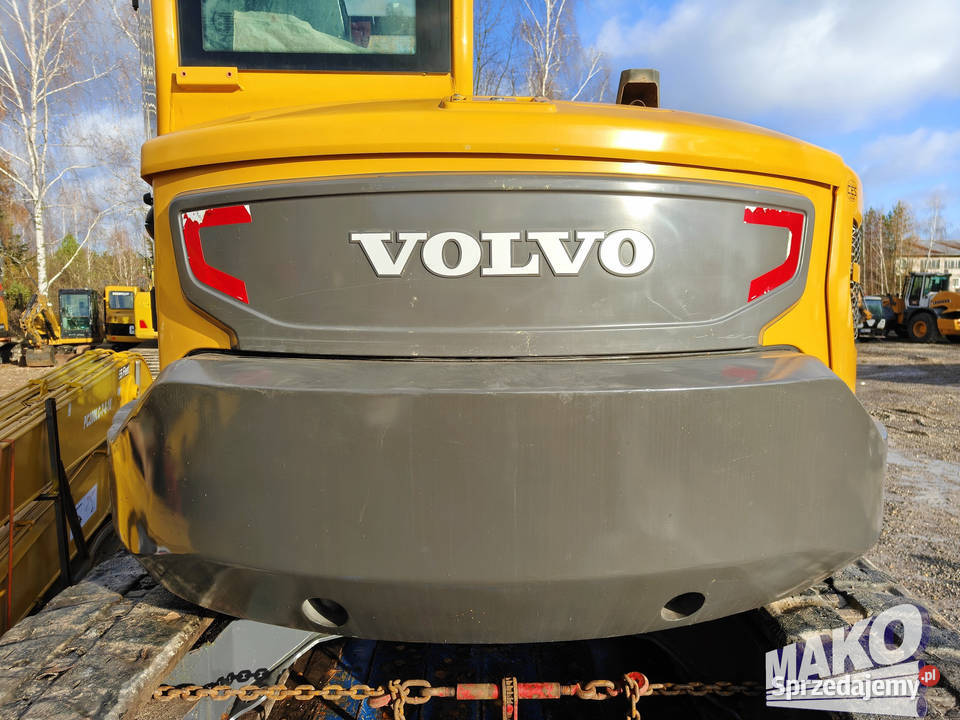 Volvo ECR88D Obrót w obrysie Ramię offset