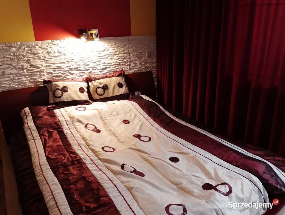 CUDNA narzuta 220x240 2 poszewki beż bordo WYS beżowy