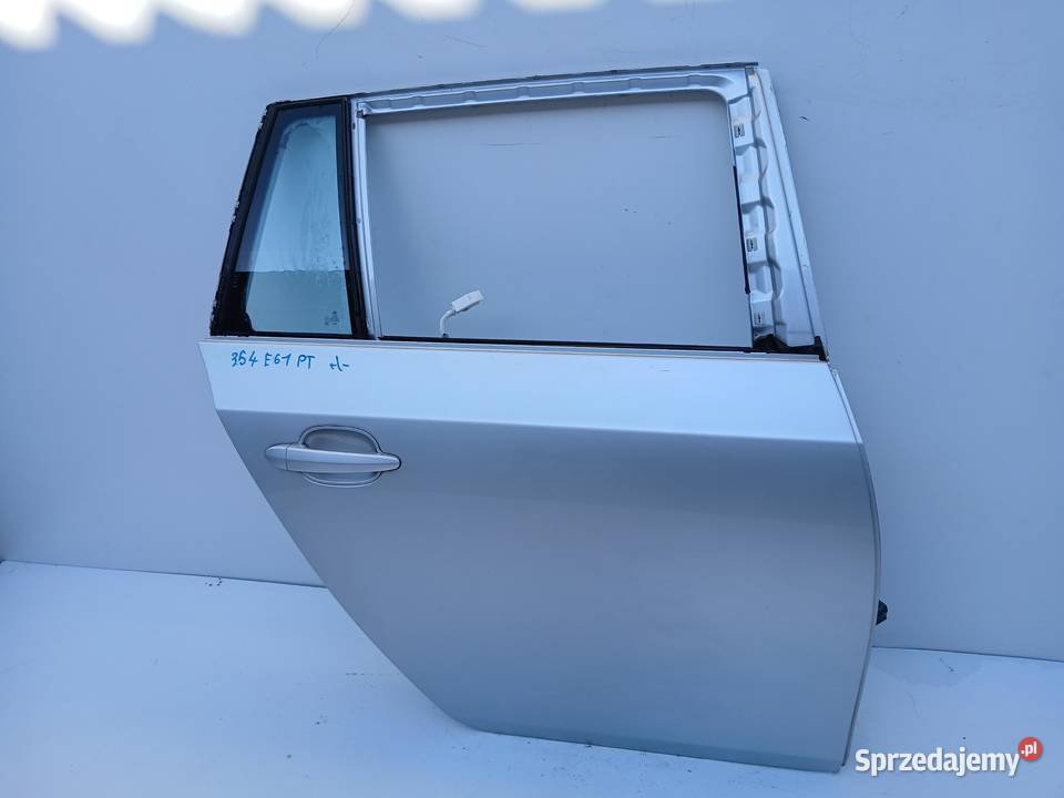 DRZWI PRAWY TYŁ TYLNE BMW E61 3547 TITANSILBER Strzyżewice