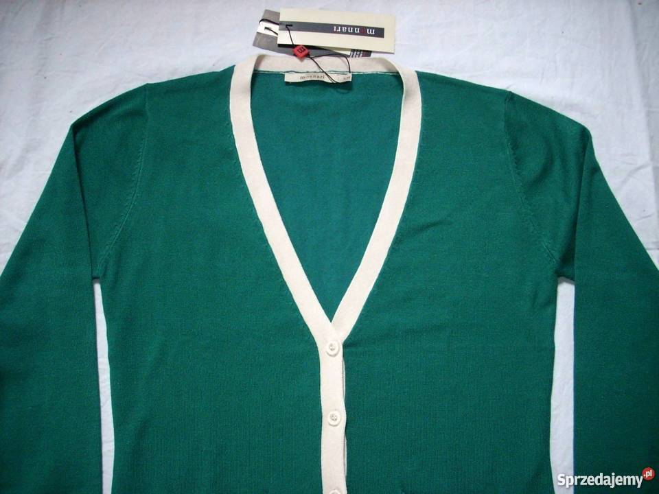 Monnari Sweter Kardigan Nowy Zieleń Butelkowa 36 małopolskie Nowy Sącz