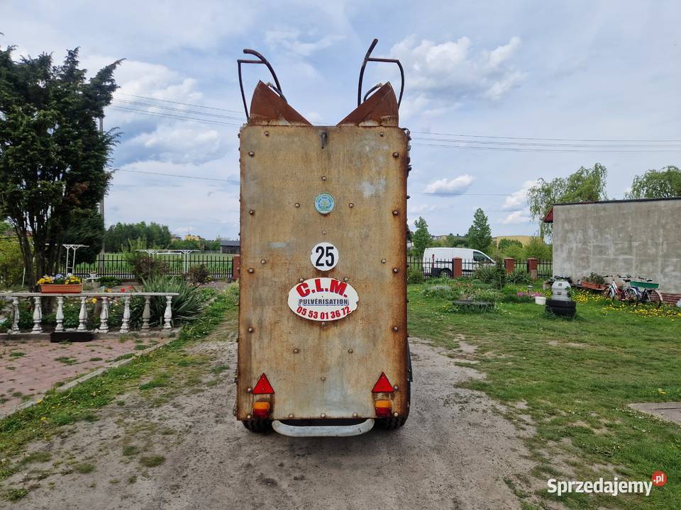 opryskiwacz sadowniczy CLM 1500 litrów kolumna Zelów sprzedam