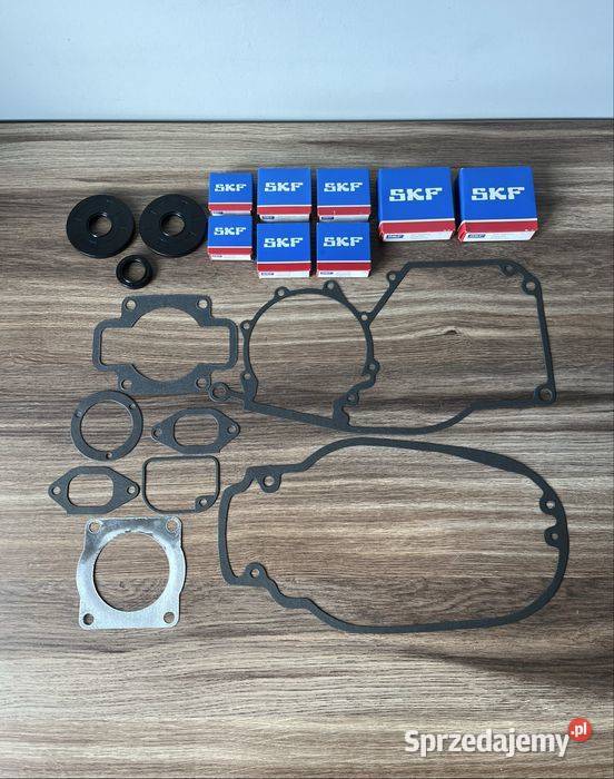 NOWY KOMPLET ŁOŻYSKA SKF USZCZELNIACZE USZCZELKI sprzedam