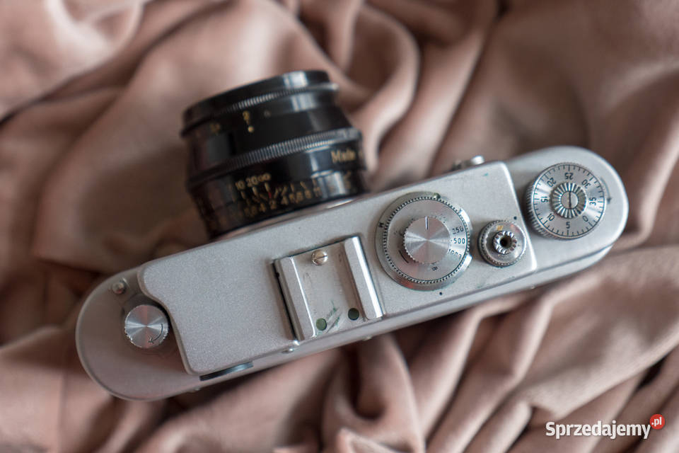 Zorki 4 Jupiter 8 50mm f2 etui Zorka 4 Aparaty kujawsko-pomorskie Szramowo