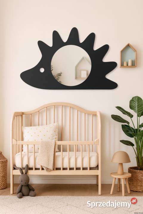 Lustro dekoracyjne ścienne dziecka w ramie mdf Lustra Lustra Warszawa