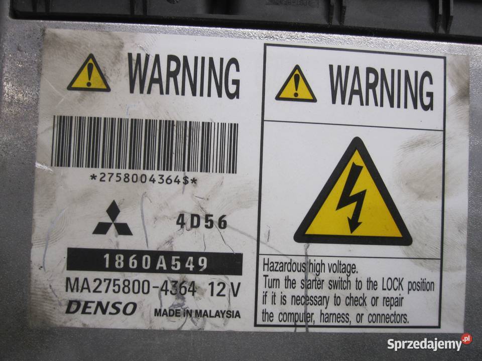 MITSUBISHI L200 25 DID 07r komputer sterownik osobowe Kielce sprzedam