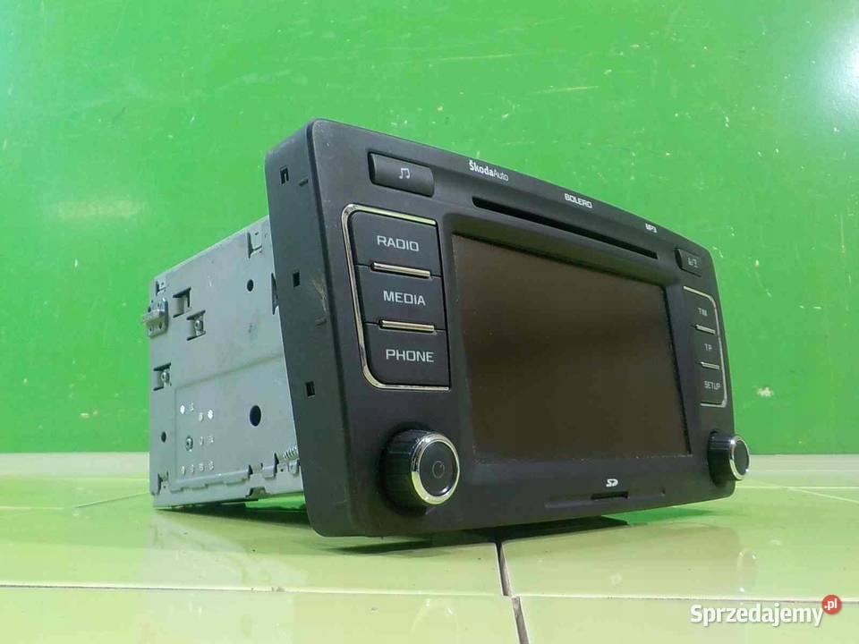 SKODA OCTAVIA II LIFT 20 TDI 10r radio nawigacja