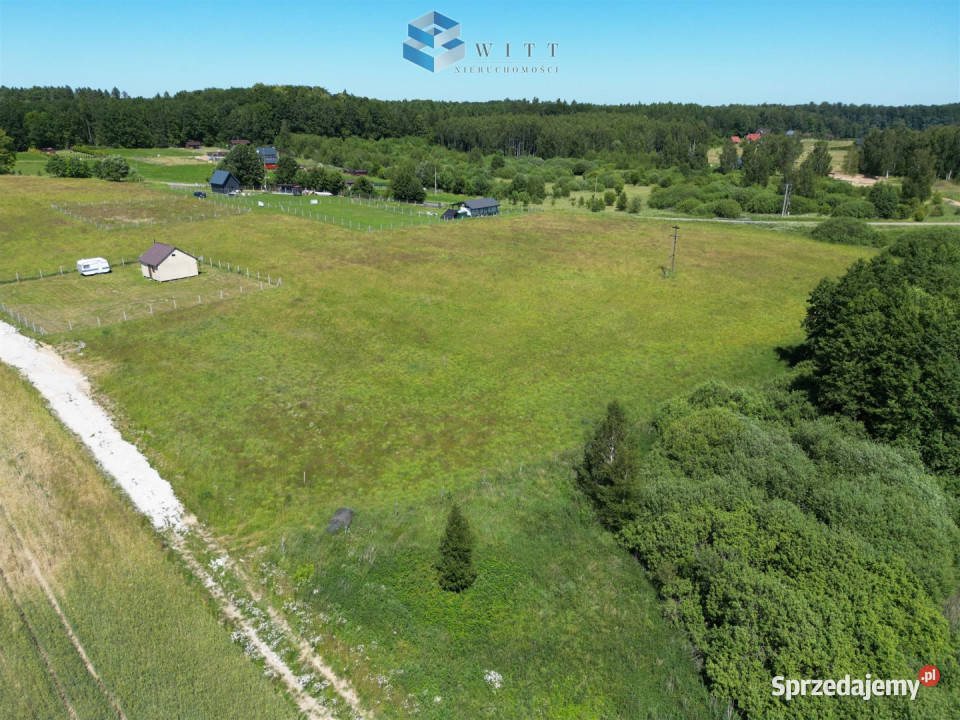 sprzedaży gruntu 1013m2 Dziśnity