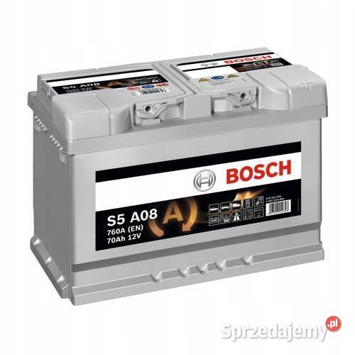 Akumulator Bosch 12V 70Ah760A StartStop AGM P osobowe Jelcz-Laskowice