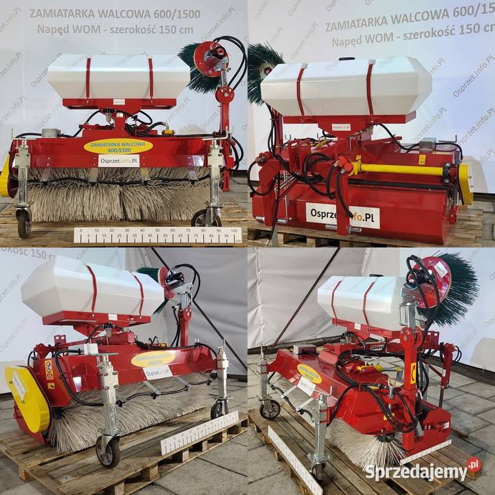 Zamiatarka mechaniczna WOM 1800 600 szerokość Kielce