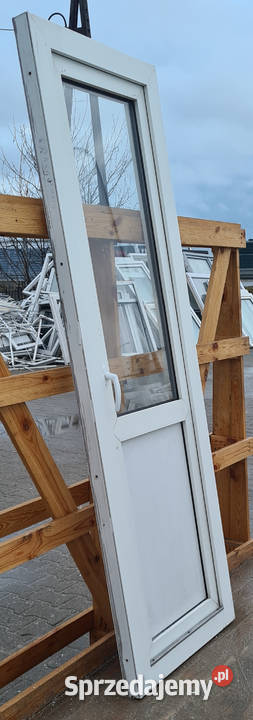 OKNA KacprzaK Okno Balkonowe 68X209 Używane PCV