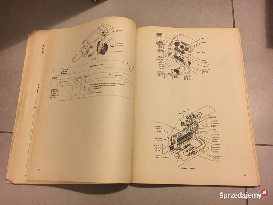 Unikatowy katalog części zamiennych do ciągnika Łęczyca