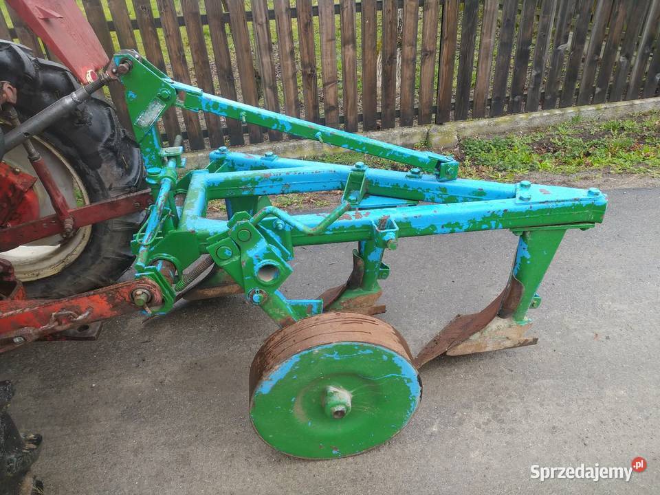 Pług mały Orlik 3skibowy oryginał Grudziądz Szczucin
