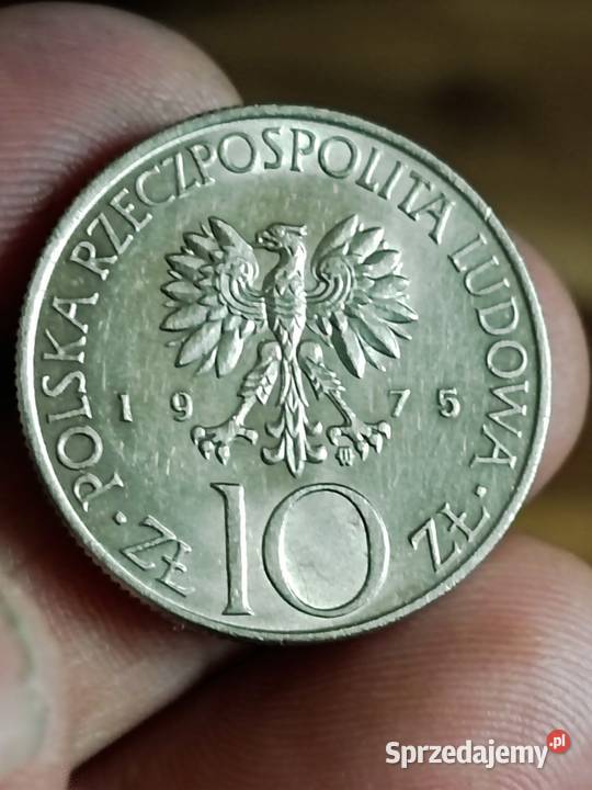 sprzedam 10 zloty 1975 r Adam Mickiewicz