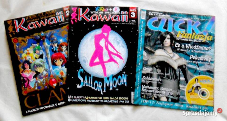 Kawaii i Click Zestaw Wydania specjalne Manga i lubelskie Biała Podlaska