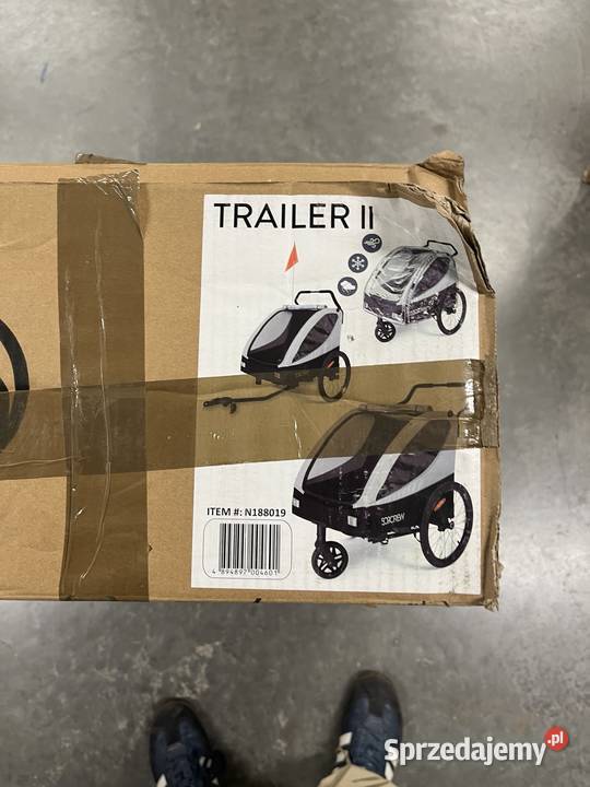 509 Crew Trailer II 2w1 przyczepka rowerowa Kraków