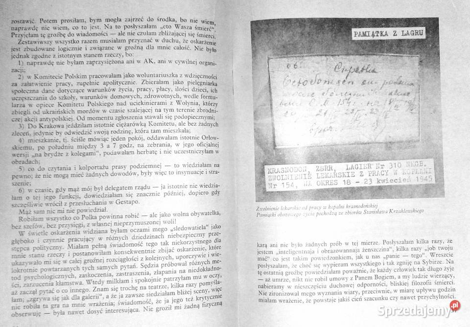 Lwów Donbas 1945 Maria Kulczyńska Chełm