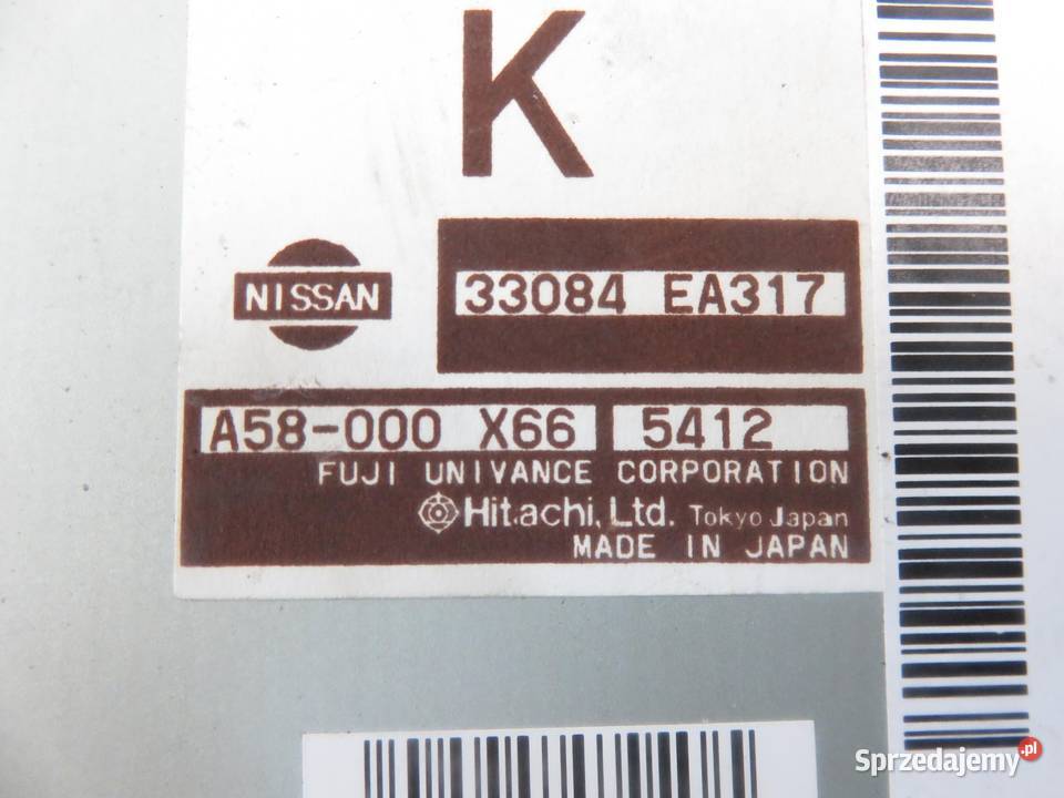 MODUŁ NAPĘDU NISSAN PATHFINDER R51 33084EA317 Skrzynki bezpieczników