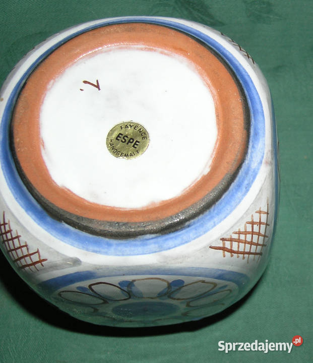 wazonik ceramiczny fayence espeD dolnośląskie Bartków