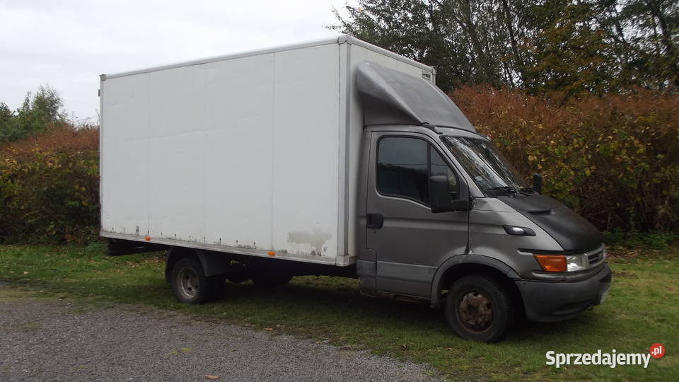 kontener na dzialke budowe z iveco 430 230 215