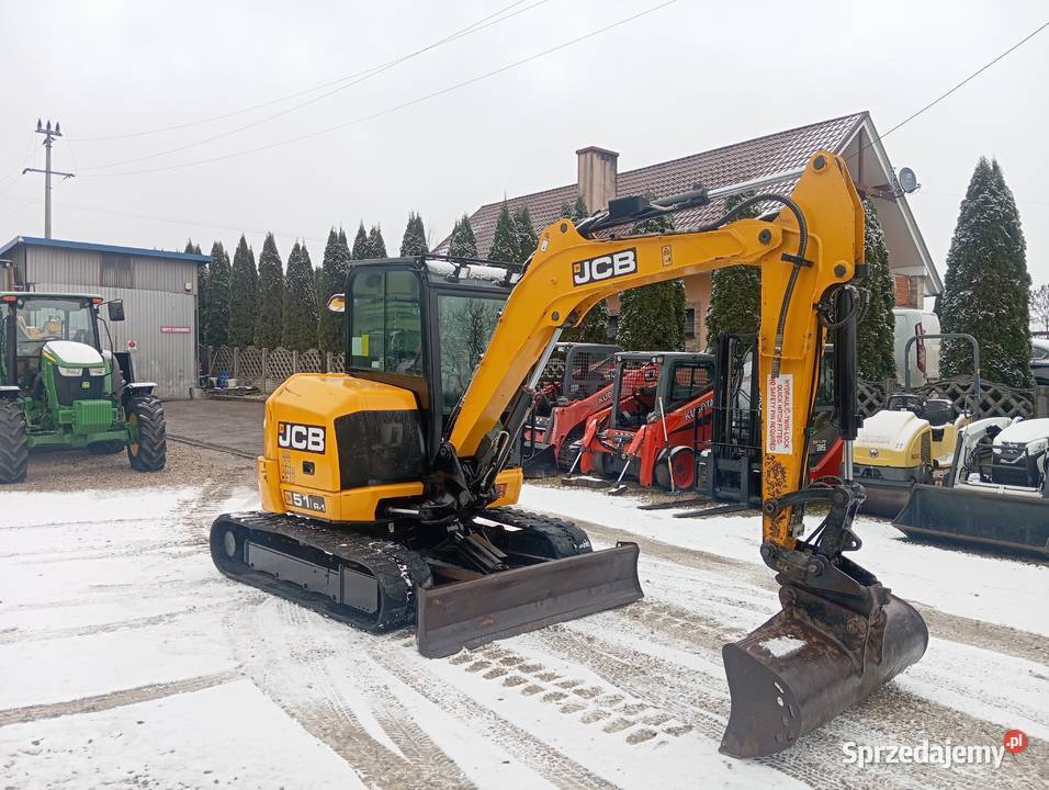 JCB 51 R1 MINI KOPARKA GASIENICOWA Koparki Racławice sprzedam