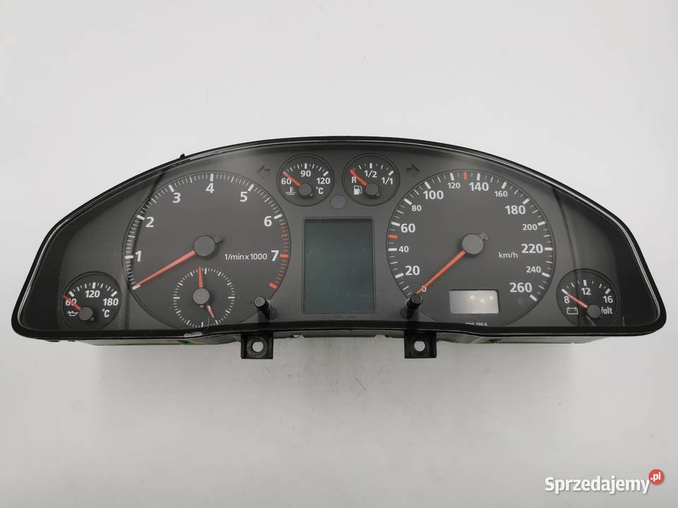 Licznik Zegary FIS Audi A4 B5 8D0919033P Wyposażenie wnętrza Wyszków