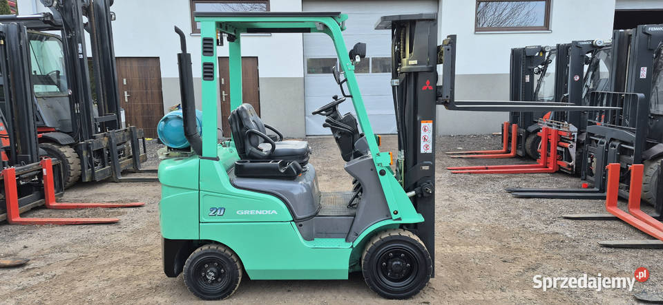 Wózek Widłowy MITSUBISHI FG20 Triplex 470m 3970 sprzedam