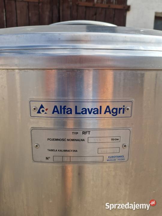 Schładzalnik zbiornik chłodnia do mleka Alfa
