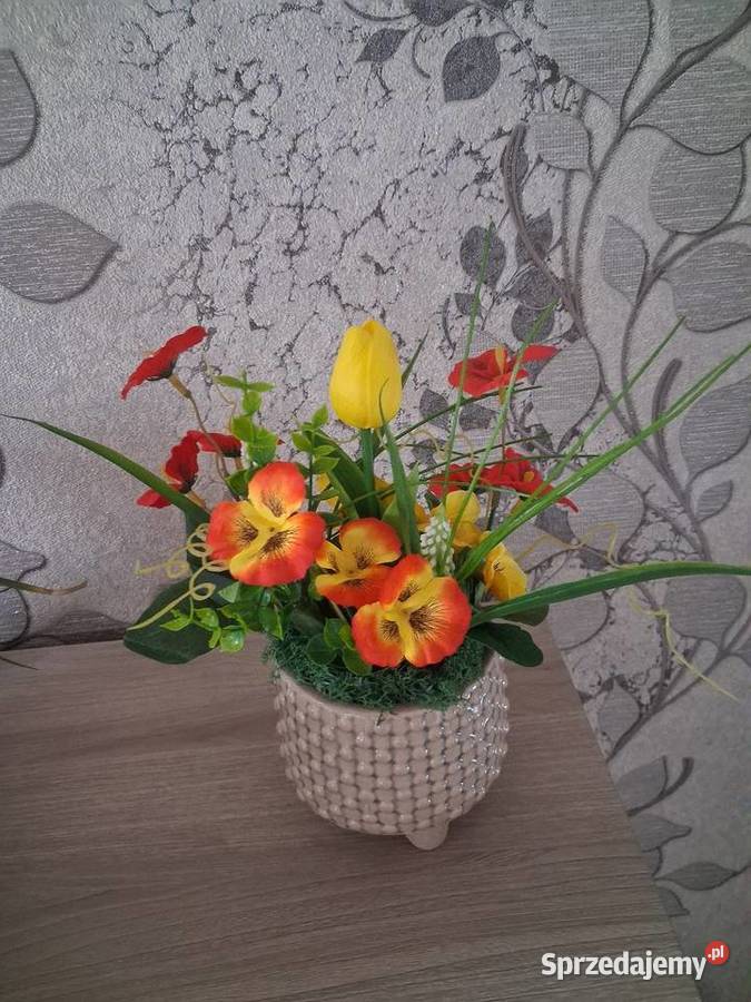 Kompozycja bratek śląskie Żywiec