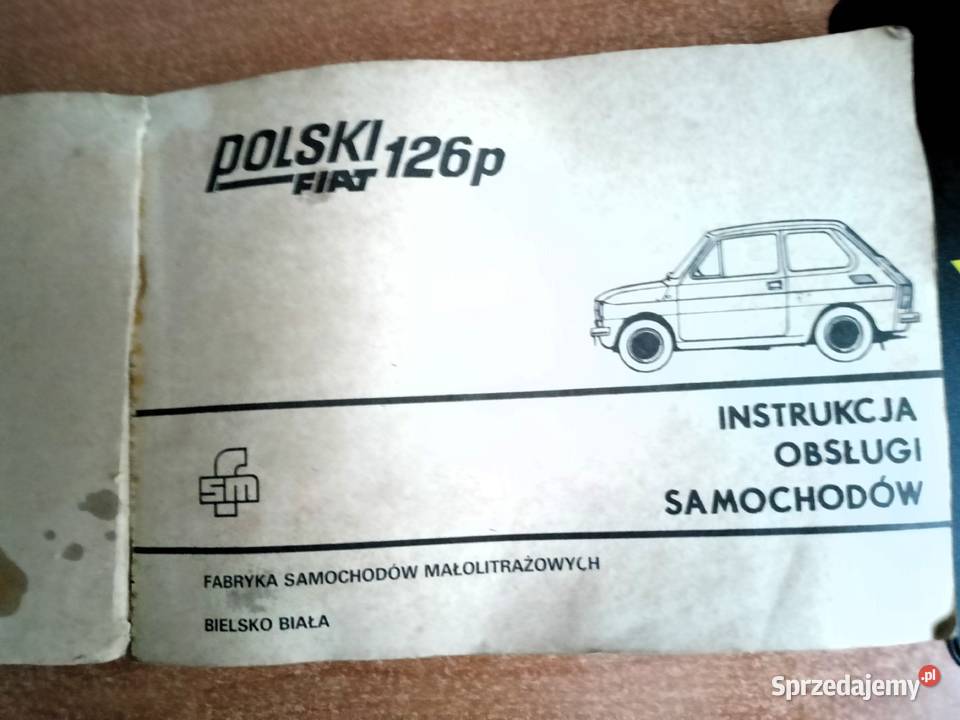 Instrukcja Obsługi Fiat 126p