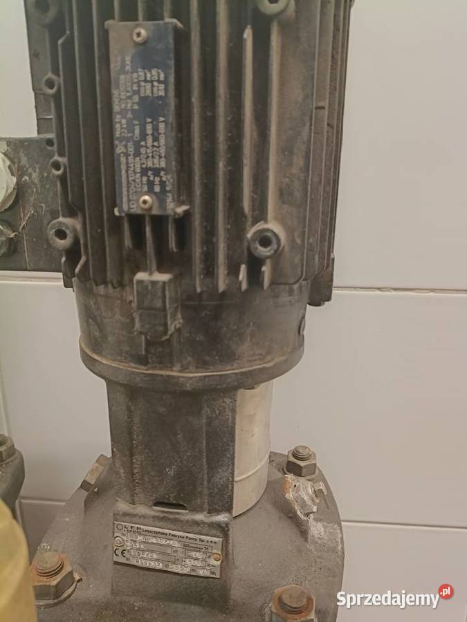 Pompa pionowa LFP Leszno typ 40 4 sztuki silnik Niwiska